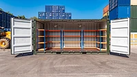 20ft Side Opening Container with Racking