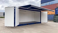 20ft Standard Side Opener with Canopy
