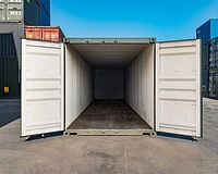 40ft Standard Container with doors open