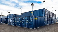 20ft Container being delivered