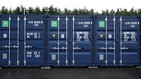 20ft containers on storage site