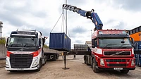 Delivery at Storebox self storage in Middlesbrough