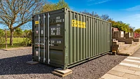 Shipping Container Foundations 
