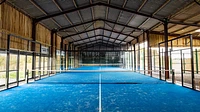 Padel Court in a Remote Location