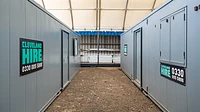 Site Accommodation Inside a Container Workshop