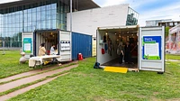 Container village for Middlesbrough Art Week