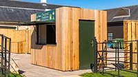 Container Kiosk for Golf Course