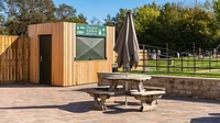 Container Kiosk at a Golf Course in Yorkshire