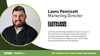Lewis Pennicott, Marketing Director and Cleveland Containers