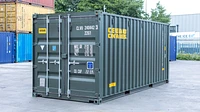 Green 20ft Shipping Container