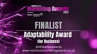 Adaptability Award North East Marketing Awards