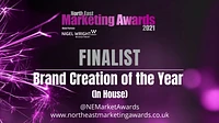 Brand Creation of the Year Award North East Marketing Awards