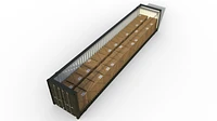 45ft Pallet Wide Container with 26 Standard Pallets