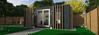 shipping container garden room