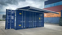 20ft Side Opening Container with Canopy