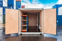 20ft Workshop Container with Roller Shutter