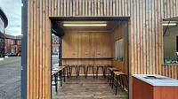 Durham Sixth Form Centre Shipping Container Cafe
