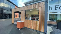 Durham Sixth Form Centre Shipping Container Cafe