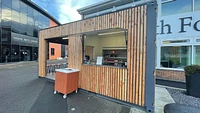 Durham Sixth Form Centre Shipping Container Cafe
