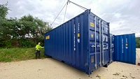 20ft Container being delivered