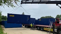 20ft Container being delivered