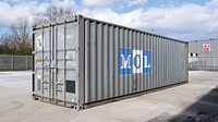 30ft Racked Container Exterior Side View