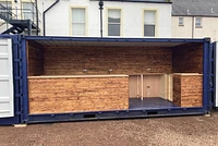 No.12 Hotel & Bistro Container Bar Project in Progress