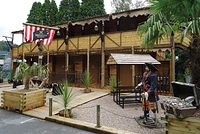 Pirate Themed Hotel From Shipping Containers