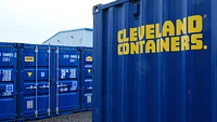 One Trip Blue Shipping Containers