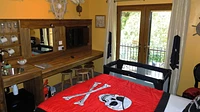 Pirate Themed Hotel Room 