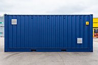 Bespoke Chemical Storage Container Louvre Vents