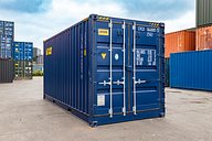 20ft High Cube Shipping Container (Blue)