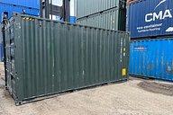 20ft Used High Cube Green Container