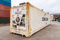 40ft Used Refrigerated Container rear