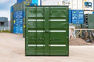 10ft Used Shipping Container front
