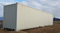 British Solar Renewables Container On Site