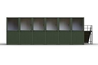 Row of Topper Units for Container Self Storage