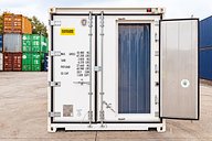 20ft Refrigerated Store (2024) butcher's door open