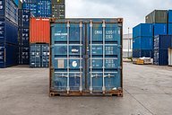 20ft Used Shipping Container cargo doors