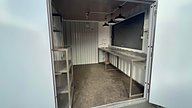 10ft Shipping Container Bar Doors Open