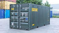Green 20ft Shipping Container