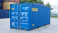 Blue 20ft Shipping Container