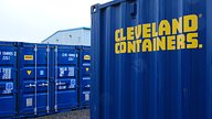 One Trip Blue Shipping Containers