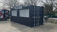 20ft Container Bar at StoneX Stadium (Saracens Rugby Club)