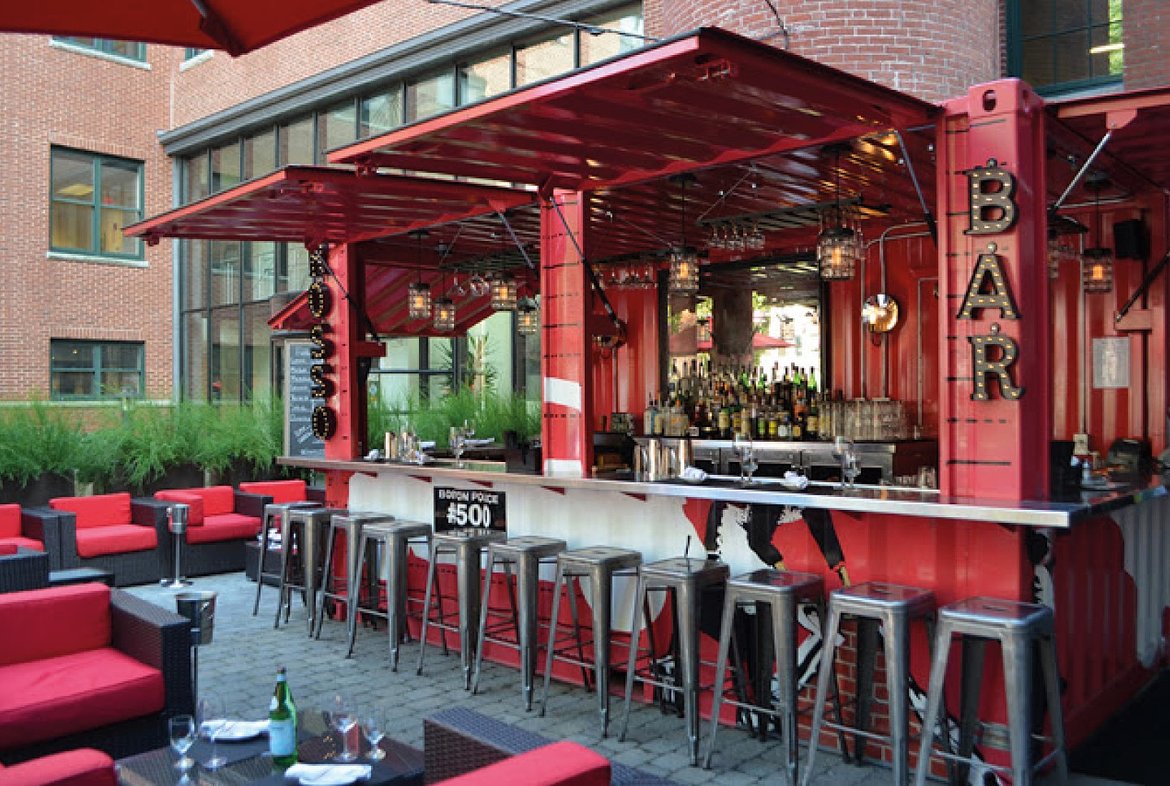 Examples of Container Bar Conversions Cleveland Containers