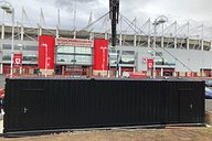 Middlesbrough Football Club Fan Zone Progress 2