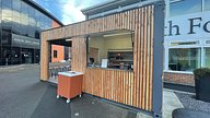 Durham Sixth Form Centre Shipping Container Cafe