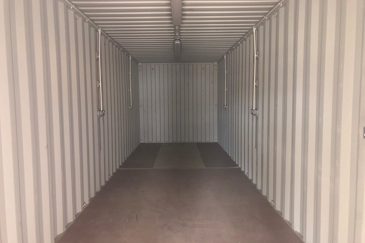 40ft Roller Shutter Modification | Cleveland Containers