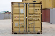 20ft Used Shipping Container with Cargo Doors Closed