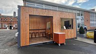 Durham Sixth Form Centre Shipping Container Cafe